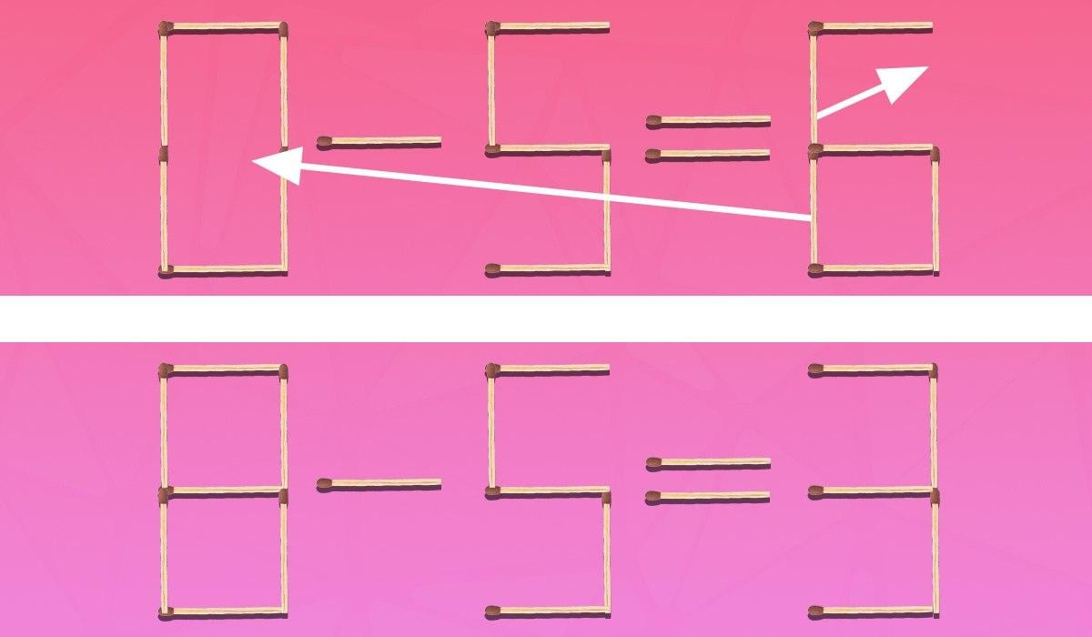 Devi trascinare 2 fiammiferi per rendere corretta l'uglianza: un semplice test del QI