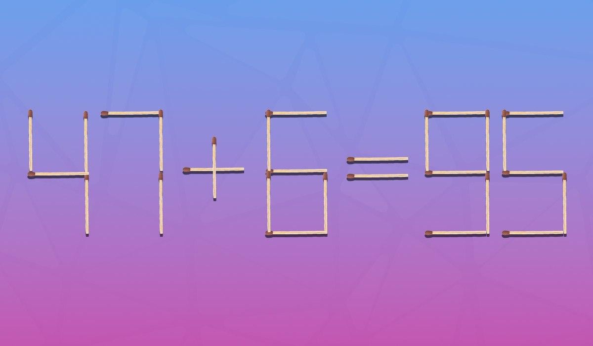 Qe partita deve essere riorganizzata per rendere corretta l'uglianza: un rompicapo per geni