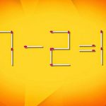 Dove spostare 1 fiammifero per correggere l’uglianza: un affascinante gioco